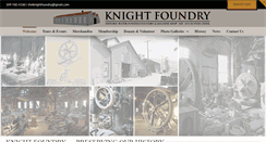 Desktop Screenshot of knightfoundry.com